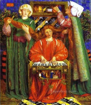  christ - A Christmas Carol Pre Raphaelite Brotherhood Dante Gabriel Rossetti